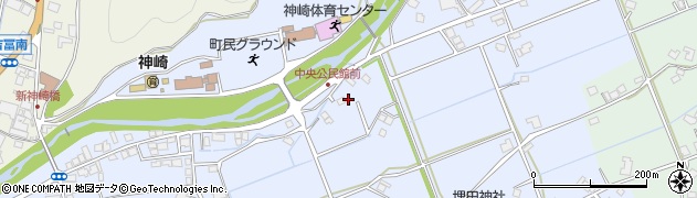 兵庫県神崎郡神河町中村401周辺の地図