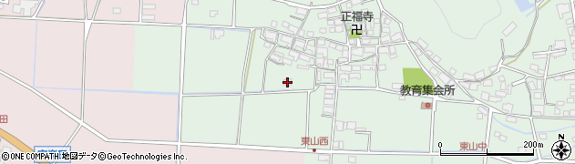 兵庫県多可郡多可町中区東山378周辺の地図
