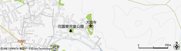 大超寺周辺の地図