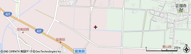 兵庫県多可町（多可郡）中区安楽田周辺の地図