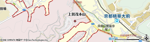京都府京都市北区上賀茂本山3周辺の地図
