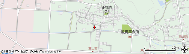 兵庫県多可郡多可町中区東山422周辺の地図