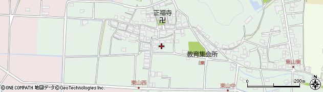 兵庫県多可郡多可町中区東山427周辺の地図