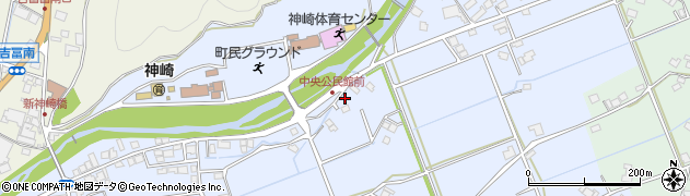 兵庫県神崎郡神河町中村399周辺の地図