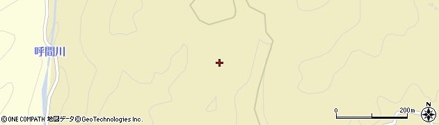 愛知県設楽町（北設楽郡）田内（御所蒔）周辺の地図
