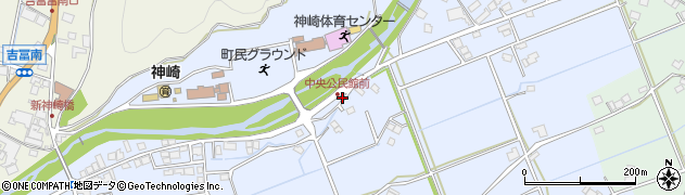 兵庫県神崎郡神河町中村245周辺の地図