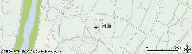 岡山県津山市河面1067周辺の地図
