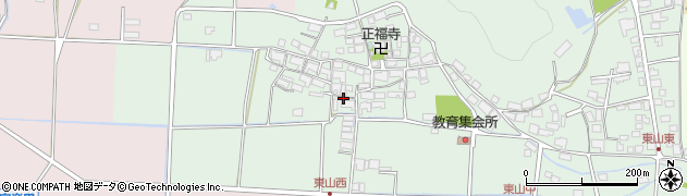 兵庫県多可郡多可町中区東山420周辺の地図