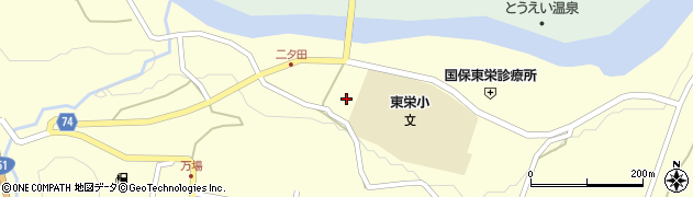 食彩広場東栄店周辺の地図
