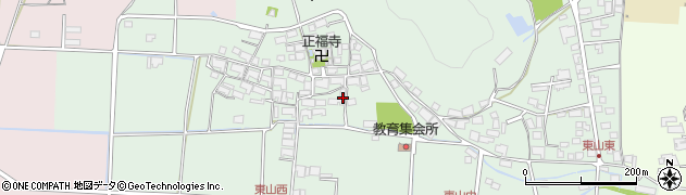 兵庫県多可郡多可町中区東山433周辺の地図