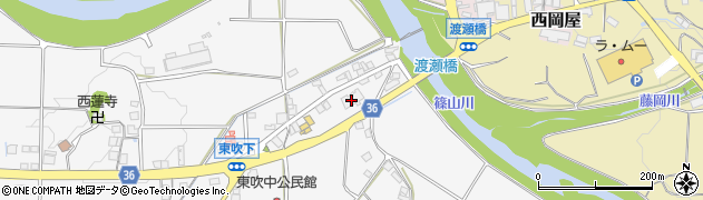 兵庫県丹波篠山市東吹1258周辺の地図