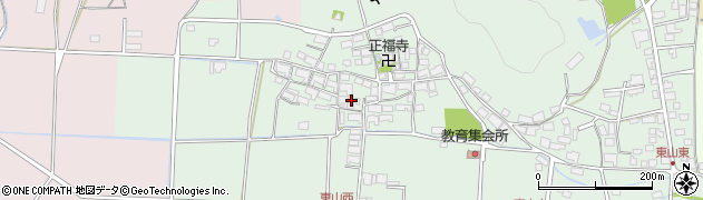 兵庫県多可郡多可町中区東山419周辺の地図