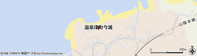島根県大田市温泉津町今浦周辺の地図