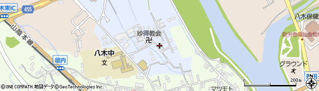 京都府南丹市八木町南広瀬下野周辺の地図