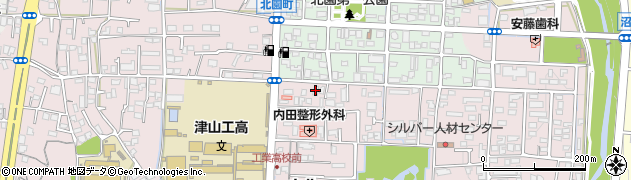 坂手美容室周辺の地図