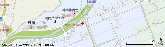 兵庫県神崎郡神河町中村389周辺の地図