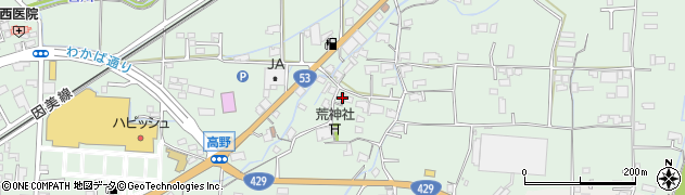 岡山県津山市高野本郷2373周辺の地図