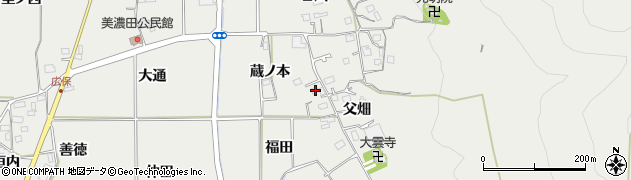 京都府亀岡市旭町蔵ノ本3周辺の地図