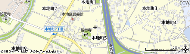 愛知県豊田市本田町洞ノ脇 住所一覧から地図を検索