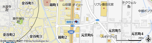 からやま 豊田元宮店周辺の地図