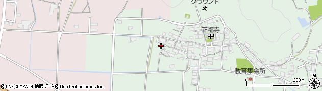 兵庫県多可郡多可町中区東山362周辺の地図