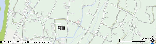 岡山県津山市河面1017周辺の地図