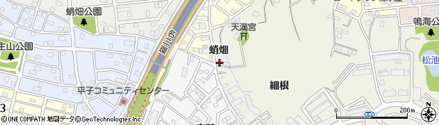愛知県名古屋市緑区鳴海町（蛸畑）周辺の地図