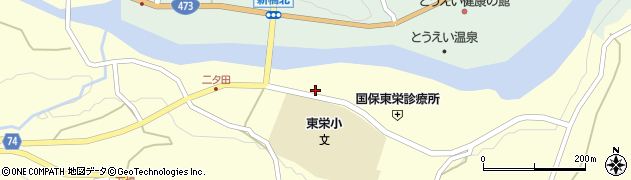 愛知県東栄町（北設楽郡）本郷（上桜平）周辺の地図