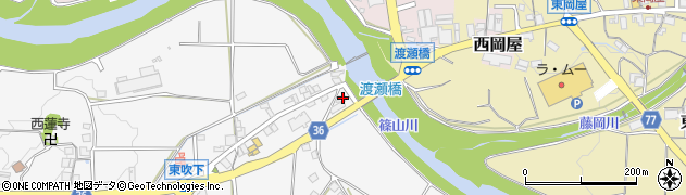 兵庫県丹波篠山市東吹1266周辺の地図