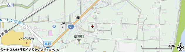 岡山県津山市高野本郷2354周辺の地図