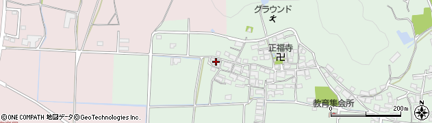 兵庫県多可郡多可町中区東山359周辺の地図