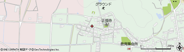兵庫県多可郡多可町中区東山388周辺の地図