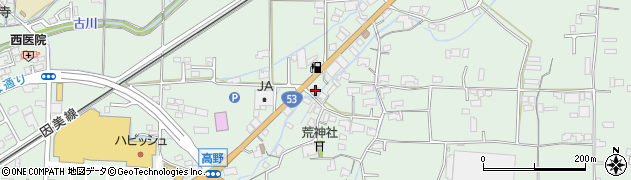 岡山県津山市高野本郷2339周辺の地図