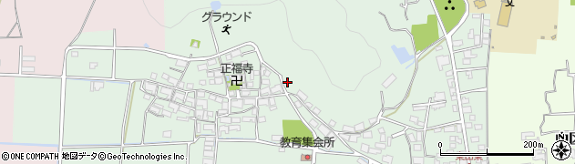 兵庫県多可郡多可町中区東山485周辺の地図