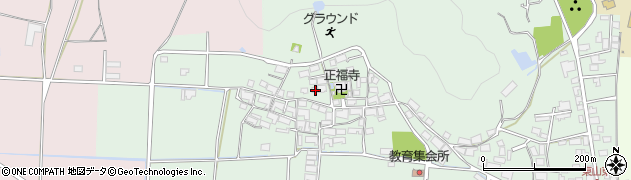 兵庫県多可郡多可町中区東山405周辺の地図