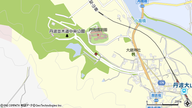 〒669-2221 兵庫県丹波篠山市西古佐の地図