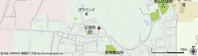 兵庫県多可郡多可町中区東山448周辺の地図