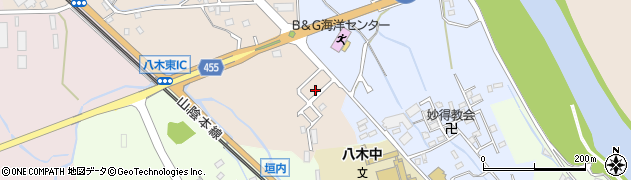 京都府南丹市八木町大薮折戸周辺の地図