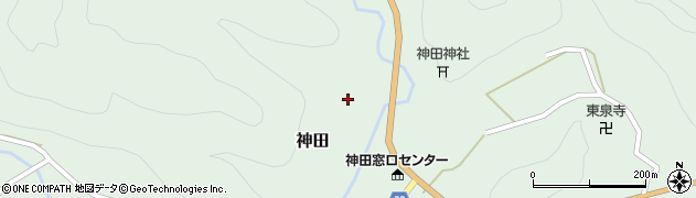 愛知県北設楽郡設楽町神田サルガタ周辺の地図