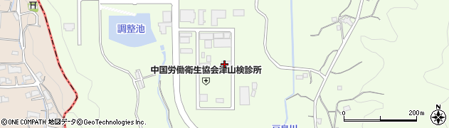 中国電気保安協会（一般財団法人）　津山営業所周辺の地図