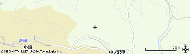 愛知県豊田市下平町（中ノ沢乙）周辺の地図