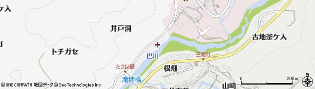 愛知県豊田市穂積町（井戸洞）周辺の地図