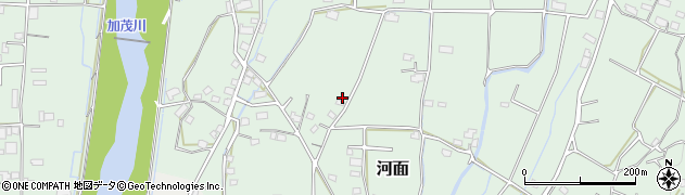 岡山県津山市河面1259周辺の地図