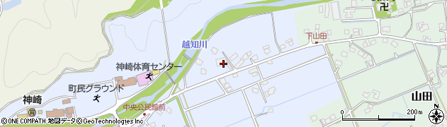 兵庫県神崎郡神河町中村266周辺の地図