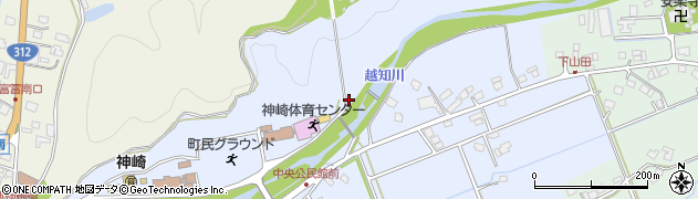 兵庫県神崎郡神河町中村3周辺の地図