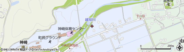 兵庫県神崎郡神河町中村256周辺の地図