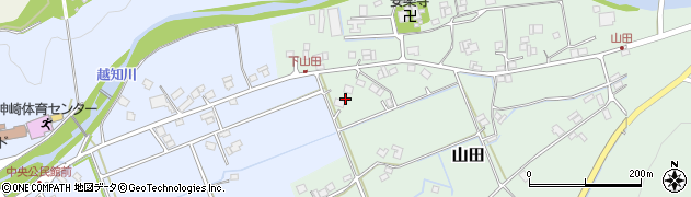 兵庫県神崎郡神河町山田88周辺の地図