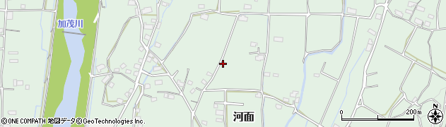 岡山県津山市河面1062周辺の地図