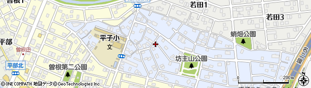 愛知県名古屋市緑区平子が丘周辺の地図