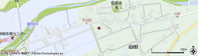 兵庫県神崎郡神河町山田79周辺の地図